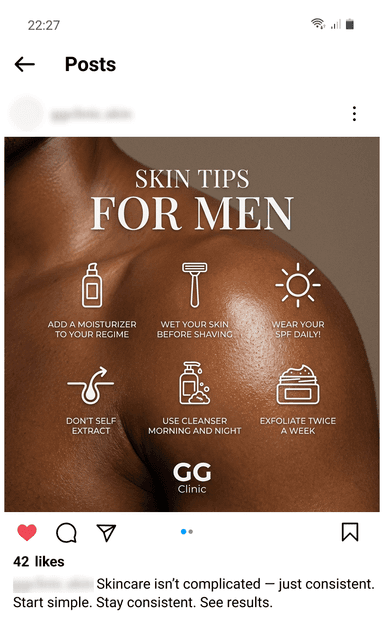 Sample generated content