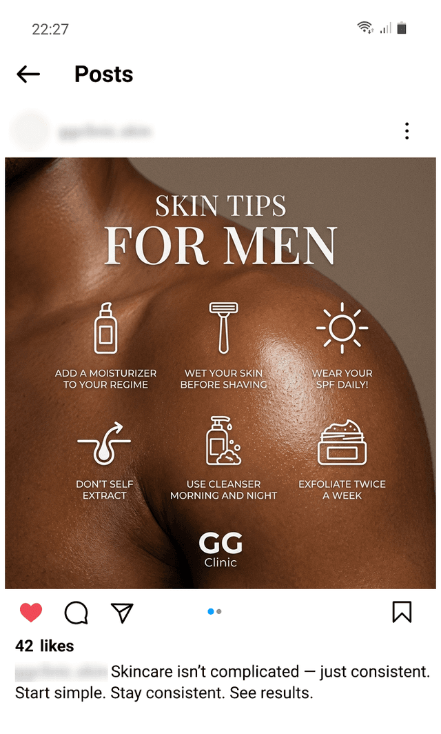 Sample generated content